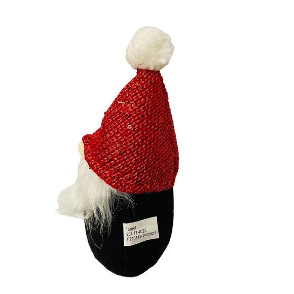 Target Christmas Gnome Plush Red Hat White Beard Holiday Decoration Toy - Picture 6 of 6